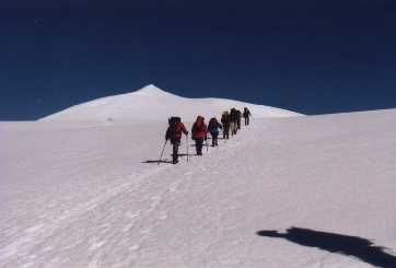 Blick zum Gro&szlig;venediger-Gipfel