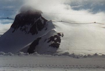 Breithorn im Nebel