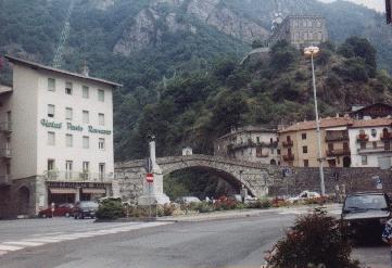 Br&uuml;cke in Pont St.Martin