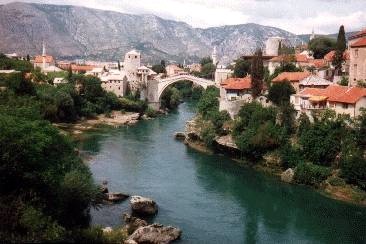 Die alte türkische Brücke