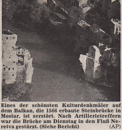 Zeitungsmeldung