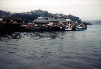 Der Hafen von Oban