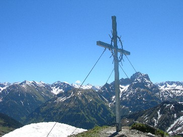 Panorama vom Grünhorn