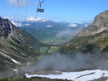 Blick zurück nach Oberstdorf