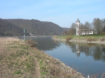 Mündung der Lahn in den Rhein