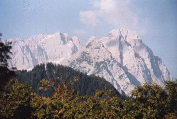 Blick auf die Zugspitze