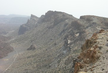 Blick vom Guajara-Gipfel