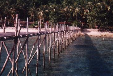 Laufsteg ins Paradies