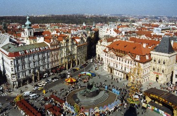 Altstädter Ring von oben