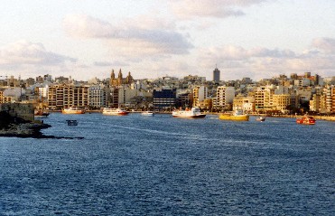 Blick nach Sliema
